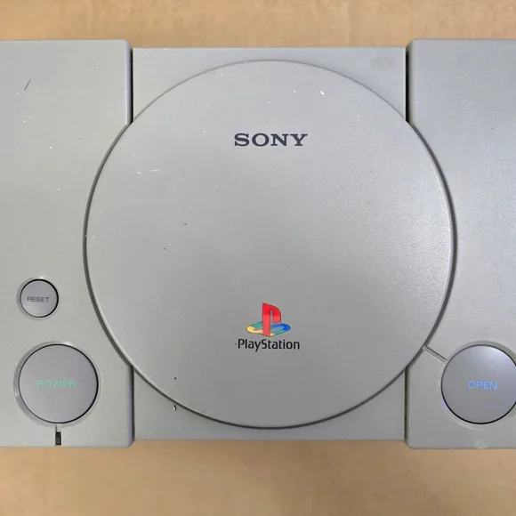 Sony Playstation SCPH - 9001 Console W/2 Hand Controls (6) Games "READ" EUC". - Picture 2 of 16